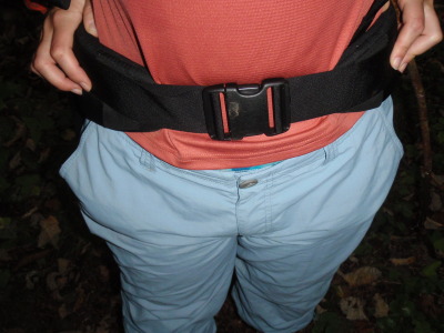Image of hipbelt and capris waist line